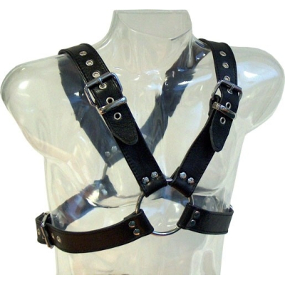 Mister B Leather The Bear Harness Top