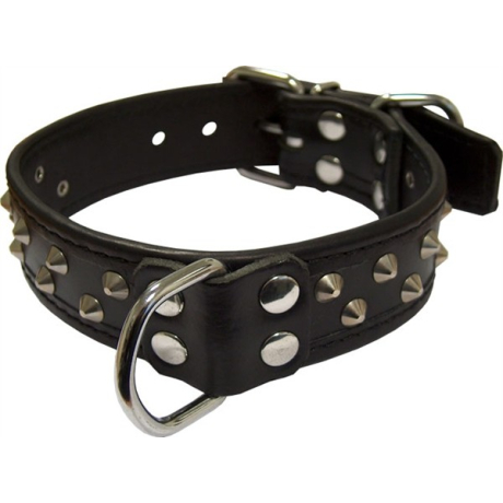 Slave Collar With Cone Studs