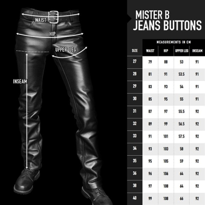 Mister B Jeans Buttons