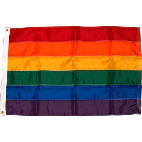 Rainbow flag - duhová vlajka 61 x 40 cm