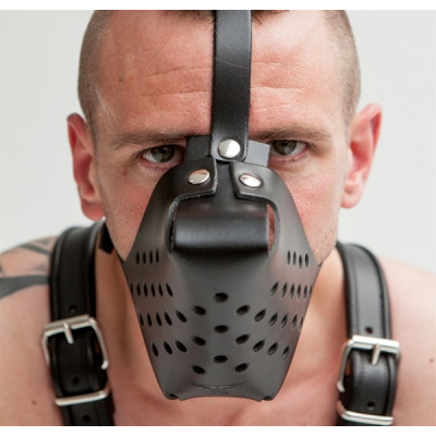 Mister B Leather Dog Muzzle