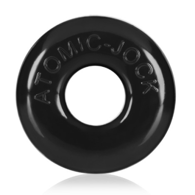Oxballs Ringer Cock Ring 3 Pack All Black -sada erekčních kroužků