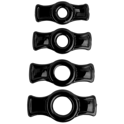 TitanMen Cock Ring Set - sada erekčních gumových kroužků