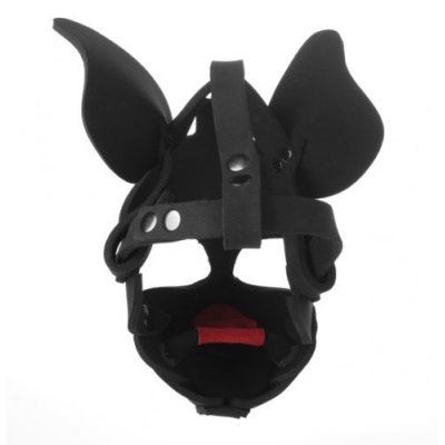 Master Series Neoprene Dog Hood with Removable Muzzle - neoprenová psí maska s odnímatelným náhubkem