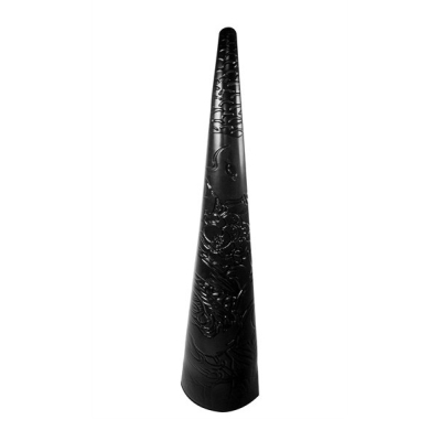DEEP'R Pole Black - extreme dildo 70 x 14 cm