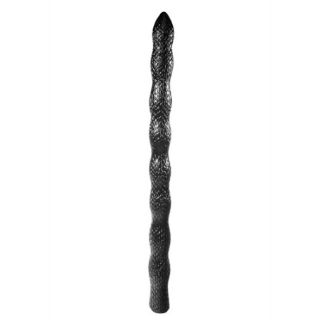 DEEP'R Snake Black - dlouhé dildo 70 x 5 cm