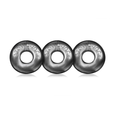 Oxballs Ringer Cock Ring 3 Pack Steel