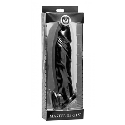 Master Series Fuk Tool - Penis Sheath and Ball Stretcher - návlek na penis 20 x 5 cm