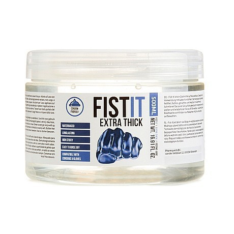 Fist It - Extra Thick Lubricant - lubrikant na vodní bázi pro fisting 500 ml
