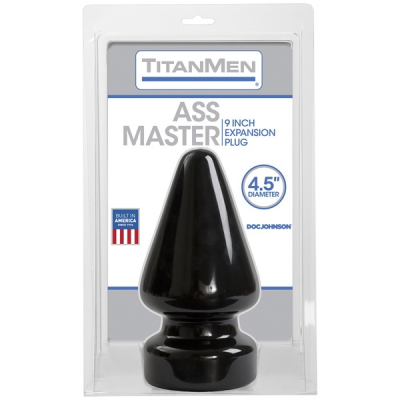 Doc Johnson TitanMen Ass Master - obří anální kolík 24 x 12 cm