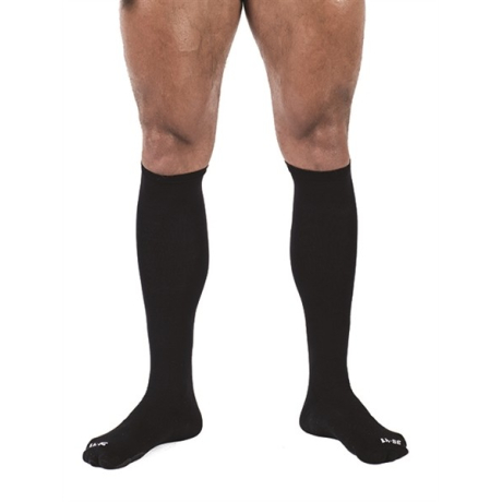 Mister B Football Socks - fotbalistické ponožky černé