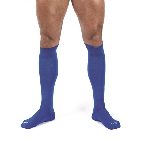 Mister B Football Socks - fotbalistické ponožky modré