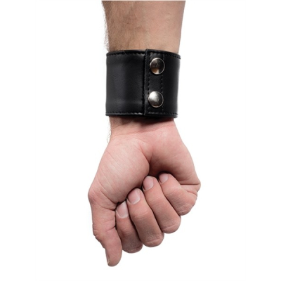Mister B Leather Small Wrist Wallet With Zip