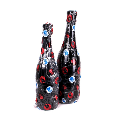 All Black AB91 Champagne Bottle Large Dildo 40 x 10 cm