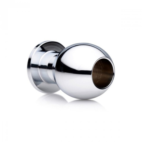 Master Series Small Abyss - Steel Hollow Anal Plug 6 x 4 cm