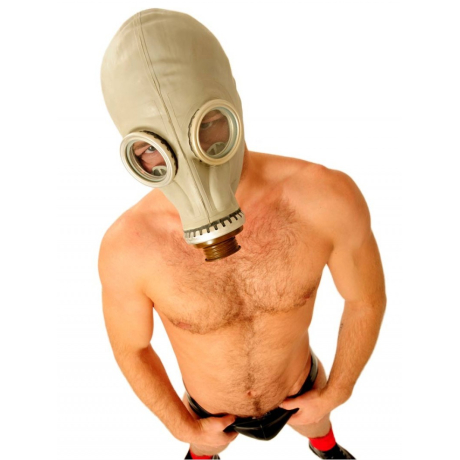 Russian GP-5 Gas Mask Grey - šedá plynová maska bez filtru