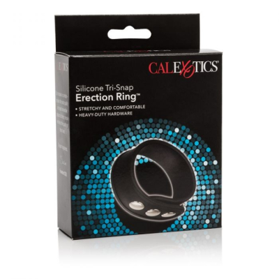 CalExotics Silicone Tri-Snap Erection Ring