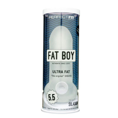 Perfect Fit FAT BOY 5.5" Original Ultra Fat Sheath - návlek na penis 16 cm
