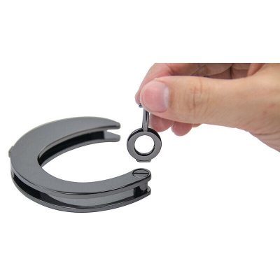 Roomfun Stainless Steel UFO Handcuffs