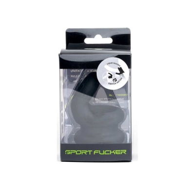 Sport Fucker Liquid Silicone Switch Hitter - silikonový erekční kroužek a natahovák koulí