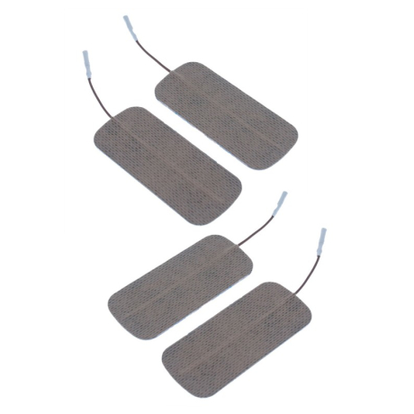 E-Stim Long Pads - dlouhé elektrody pro elektrosex 4 ks
