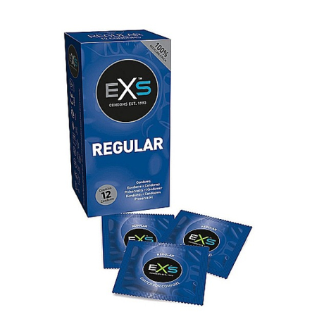 EXS Regular Condoms -12 Pack
