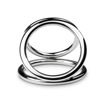 Sinner Gear Triad Chamber Metal Cock and Ball Ring Large