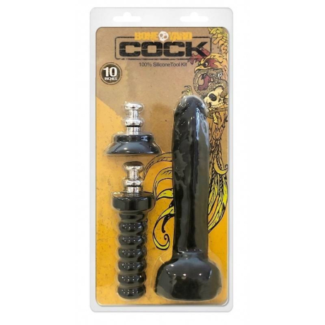 Boneyard Cock 10" Silicone Tool Kit 26 x 5 cm