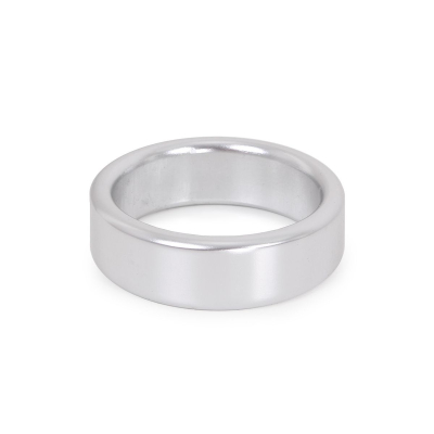Metal X Cockring Silver Aluminium - lehký hliníkový erekční kroužek