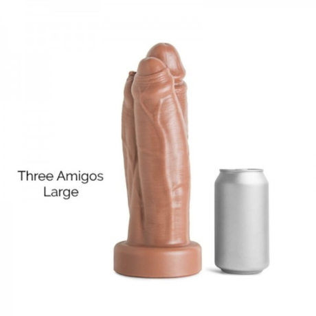 Mr. Hankey’s Toys Three Amigos Large Dildo 26 x 9 cm
