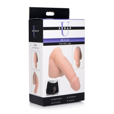 XR Brands Strap U Bulge Packer Dildo - realistický umělý penis