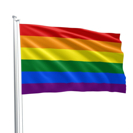 Mister B Gay Pride Flag - duhová vlajka 90 x 150 cm