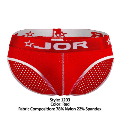 JOR Rangers Bikini Color Red - pánské bikiny