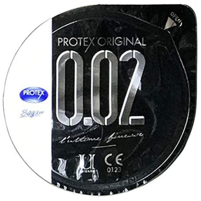 Protex Original 0.02 Ultra Thin Non Latex Condoms 12 Pack