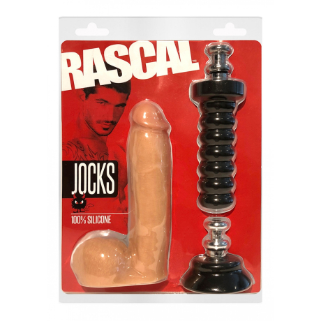 Rascal Jock 8" Johnny Silicone Cock 19 x 4,5 cm