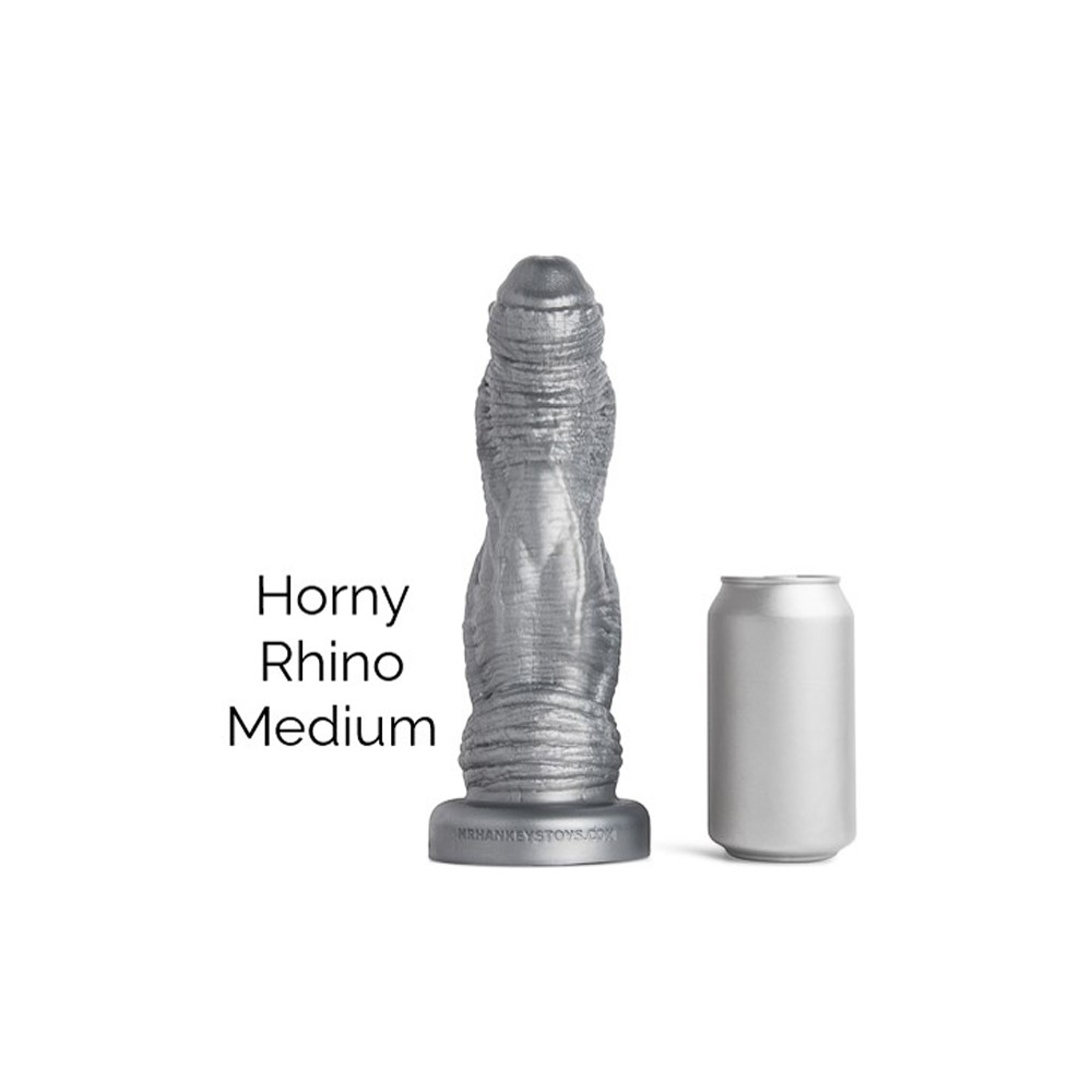 Mr. Hankey’s Toys Horny Rhino Medium Dildo  x  cm