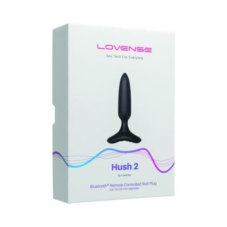 Lovense Hush 2 Butt Plug XS 25 mm