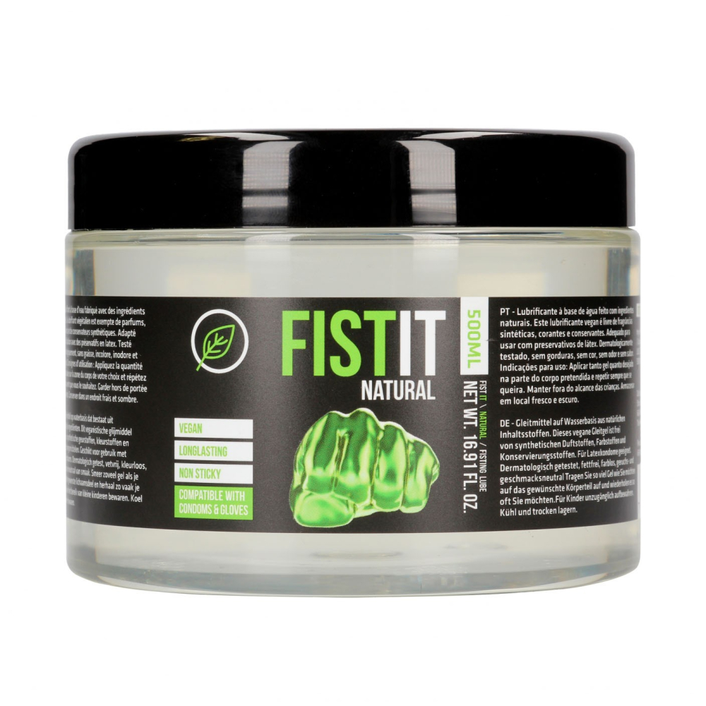 Fist It Natural Waterbased Lubricant 500 ml