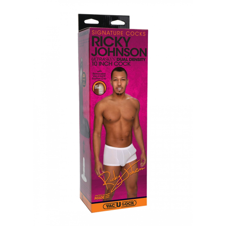 Doc Johnson Signature Cocks Vac-U-Lock™ Ricky Johnson 10" ULTRASKYN™ Realistic Cock  26 x 5 cm