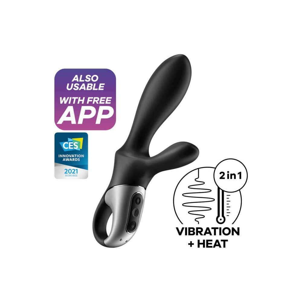Satisfyer Heat Climax Connect App - anální vibrátor ovládaný smartphonem