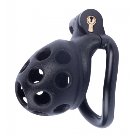 Circular Dotty Chastity Cage S