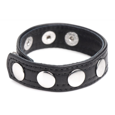 Strict Leather Leather Speed Snap Cock Ring Black