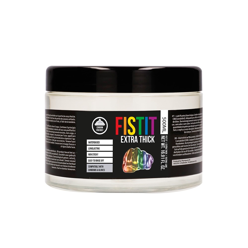 Fist It - Extra Thick Rainbow Lubricant - 500 ml