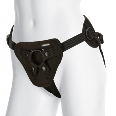 Doc Johnson Vac-U-Lock Supreme Harness With Plug - bederní postroj s Vac-U-Lock trnem