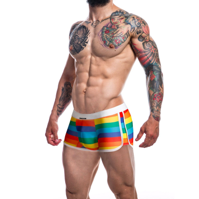 C4M Athletic Trunk Rainbow Renaissance - pánské boxerky