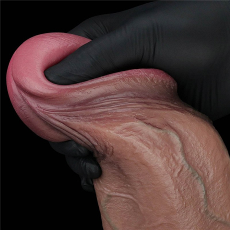 LoveToy 13" Dual Layered Nature Silicone Cock 33 x 7,6 cm