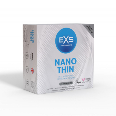 EXS Nano Thin Condoms 48 Pack
