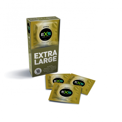 EXS Magnum Extra Large Condoms - 59 mm - 60 Pack