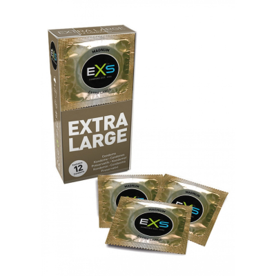 EXS Magnum Extra Large Condoms - 59 mm - 60 Pack