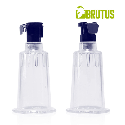 BRUTUS Premium Nipple Cylinders - cylindry na bradavky k vakuovým pumpám 2 ks